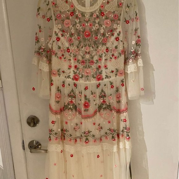 Needle & Thread Butterfly Meadow dress US 8 NWT - Picture 3 of 4